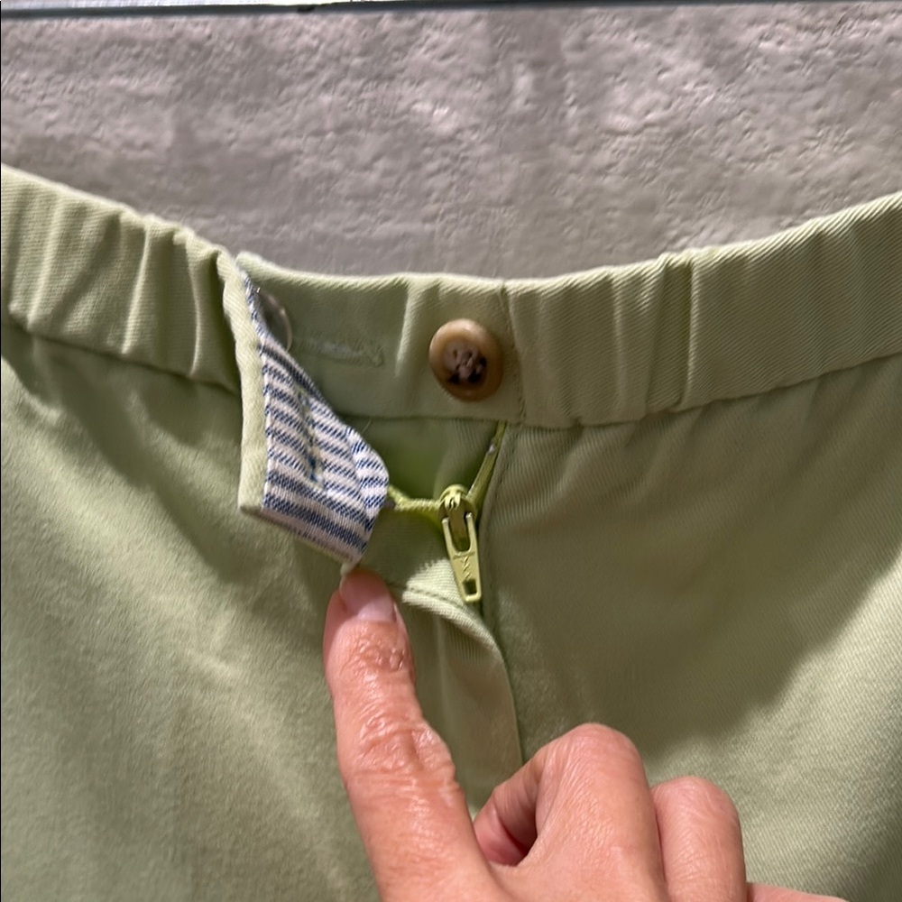 TALBOTS Light mint Green wide leg Trousers size 12